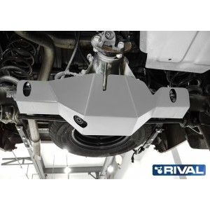 Navara D23 (EURO6) Blindage différentiel arrière 6mm RIVAL 2333.4174.1.6