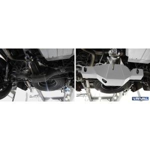 Navara D23 (EURO6) Blindage différentiel arrière 6mm RIVAL 2333.4174.1.6