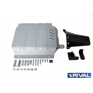 Renault Alaskan  Blindage boite de transfert 6mm RIVAL  2333.4173.1.6