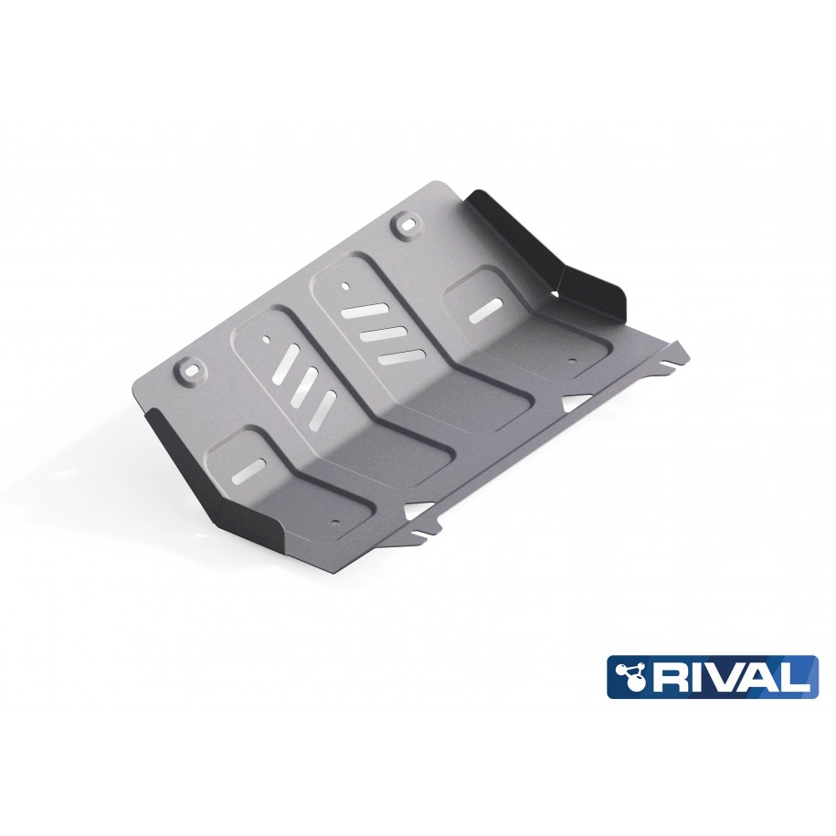 Blindage radiateur aluminium 6mm RIVAL  Fullback 2333.4046.1.6