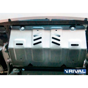 Blindage radiateur aluminium 6mm RIVAL  Fullback 2333.4046.1.6
