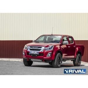 Isuzu D-MAX après 2017 Platine de treuil RIVAL 2L.9101.1