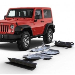 Blindages Jeep Wrangler JK 3.6L 2007-2018