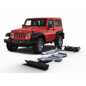 Kit complet 5 blindages jk 2.8l diesel 4 portes