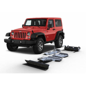 Kit complet 5 blindages jk 2.8l diesel 2 portes