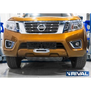 Nissan Navara NP300 2015+ platine de treuil RIVAL