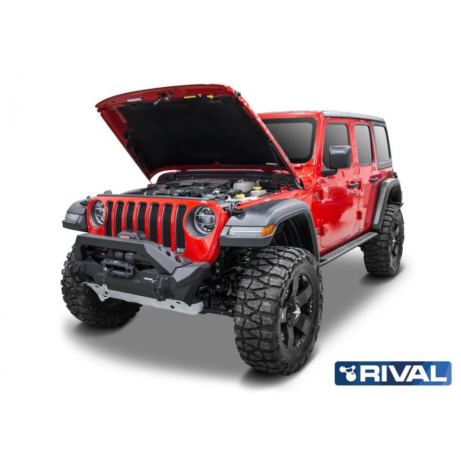 Paire de vérins de capot Jeep Wrangler JL 2017+ 2A.ST.2702.1 Paire de vérins de capot Jeep Wrangler JL 2017+ 2A.ST.2702.1