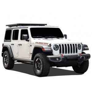 Kit de 1/2 galerie de toit Extrême pour la Jeep Wrangler JL 4 portes (2018-jusqu’à présent) - de Front Runner KRJW023T