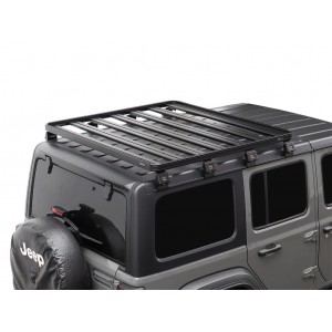 Kit de 1/2 galerie Slimline II pour une Jeep Wrangler JL 4 portes (2018-jusqu’à présent) - de Front Runner KRJW027T