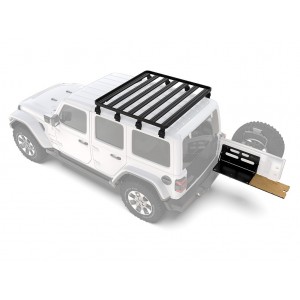 Kit de 1/2 galerie Slimline II avec table pliante pour une Jeep Wrangler 4 xe (2021 - jusqu’à présent)/ Haut - de Front 
