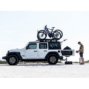 Kit de 1/2 galerie Slimline II avec table pliante pour Jeep Wrangler JL 4 portes (2018 - jusqu’à présent) - de Front Run