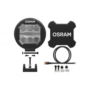 7 in OSRAM LED Light Round MX180-CB / Combo Beam AND Mounting Kit - by Front Runner LIGH209