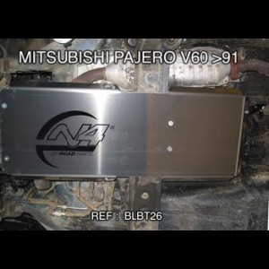 Mitsubishi Pajero III Blindage Boite de transfert + boite de vitesse