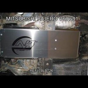 Mitsubishi Pajero III Blindage Boite de transfert + boite de vitesse