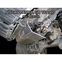 Nissan GR Y61 après 2003 Blindage avant