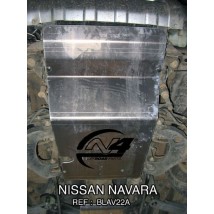 Nissan Navara D22  Blindage avant