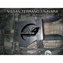 Nissan Navara D22  Blindage boite de transfert