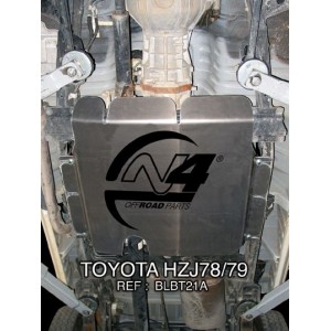 Toyota HZJ78 79 Blindage Boite de transfert + reservoir