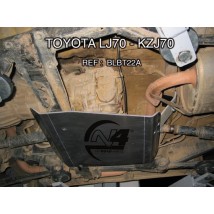 Toyota LJ70  KZJ70 73 Blindage Boite de transfert