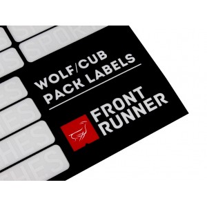 Étiquettes d’organisation de camping Wolf/Cub Pack - de Front Runner SBOX026