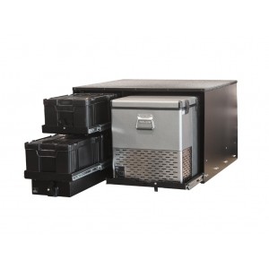 Combinaison de tiroir pour 4 boîtes Cub AND glissière pour frigo - de Front Runner SSAM005
