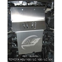 Toyota HDJ100 Blindage avant