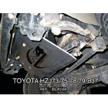 Toyota HZJ  BJ 70 71 73 74 75 78 79 Blindage avant