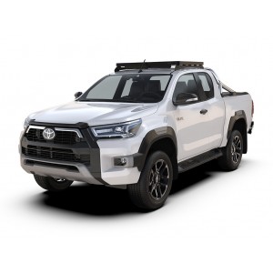Toyota Hilux Revo Extended Cab (2016-Current) Slimline II Roof Rack Kit / Low Profile - by Front Runner KRTH022T