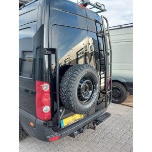 porte roue dutch van parts pour sprinter W906 et Volkswagen Crafter