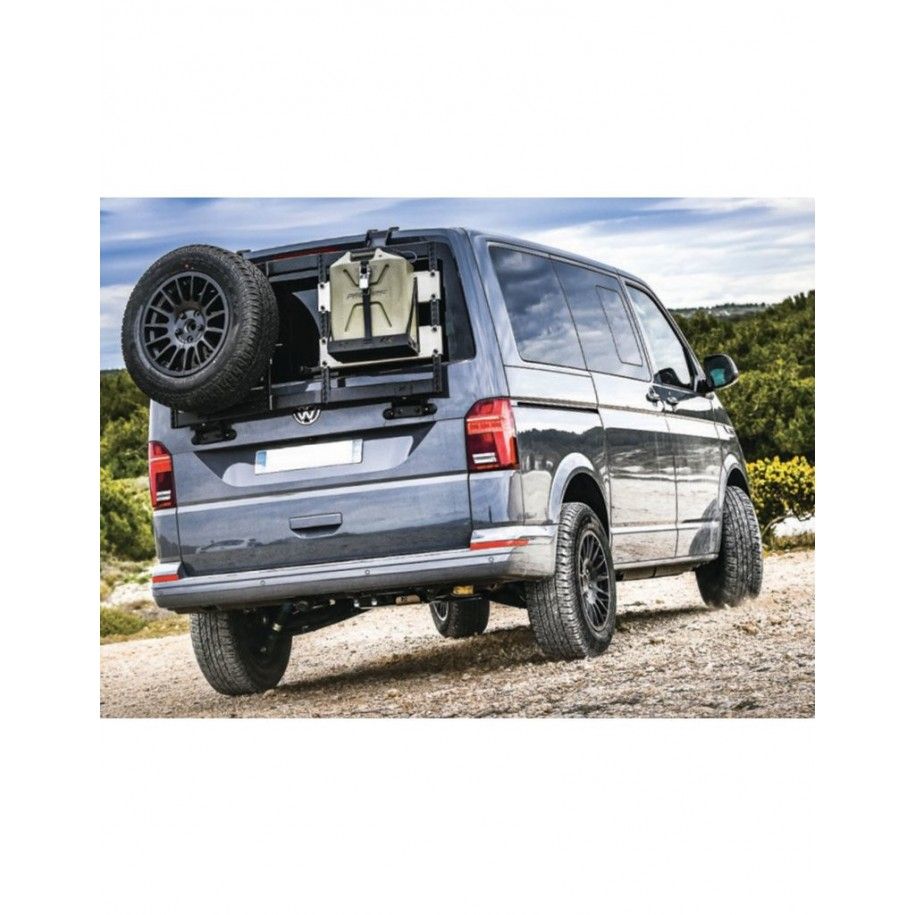 Porte roue / porte tout sur hayon pour Volkswagen Transporter T6 PR2003 N4 Porte roue / porte tout sur hayon pour Volkswagen Transporter T6 PR2003 N4