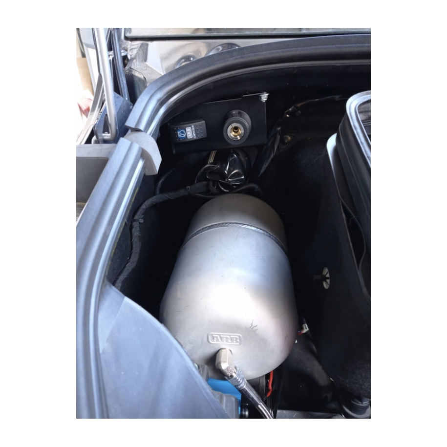 kit installation compresseur d'air double ARB dans compartiment moteur pour Mercedes Sprinter W907