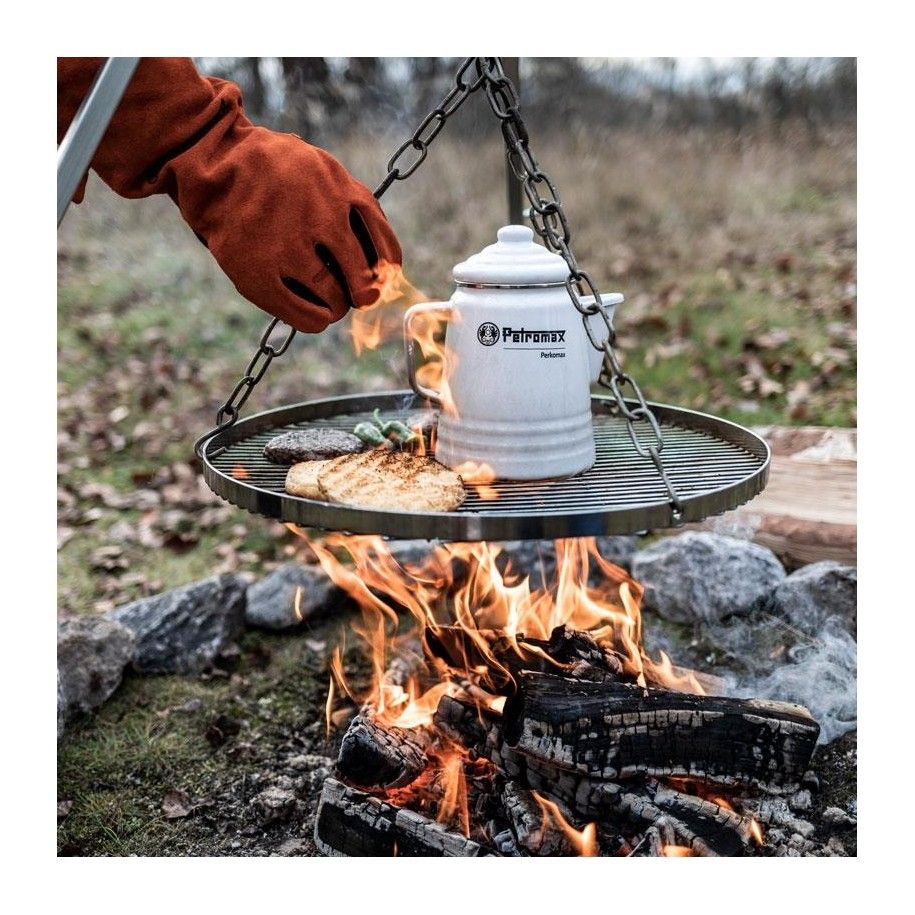 BBQ-Toro Boîte à Fumée En Acier Inoxydable "Triangle" | 31 X