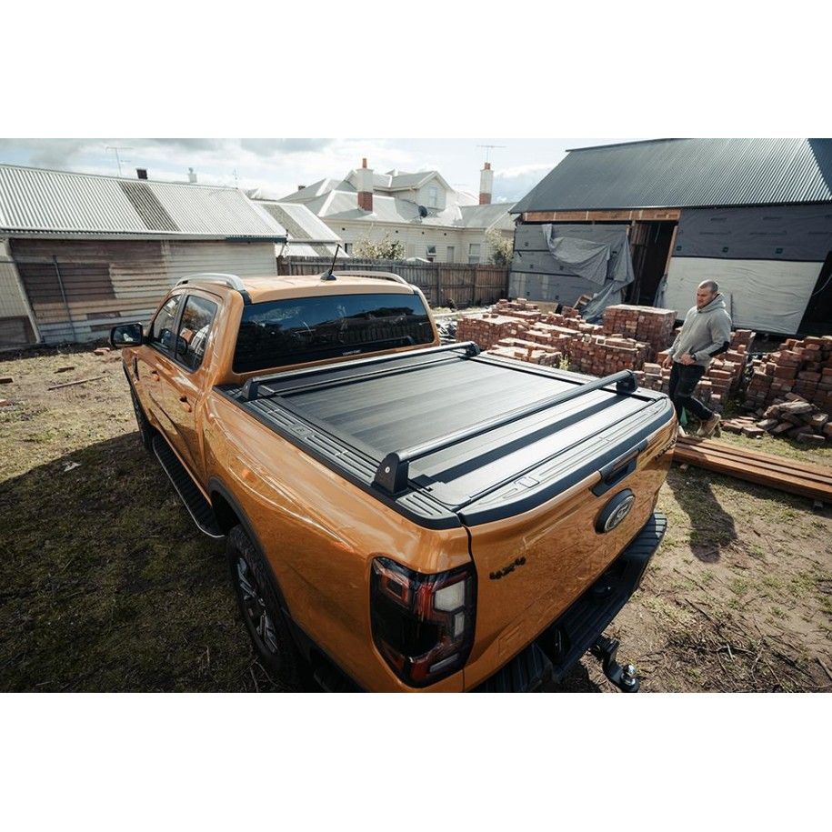 Barre de toit sur bord de benne mtr ford ranger/vw amaro 2023+ noir ford ranger Barre de toit sur bord de benne mtr ford ranger/vw amaro 2023+ noir ford ranger