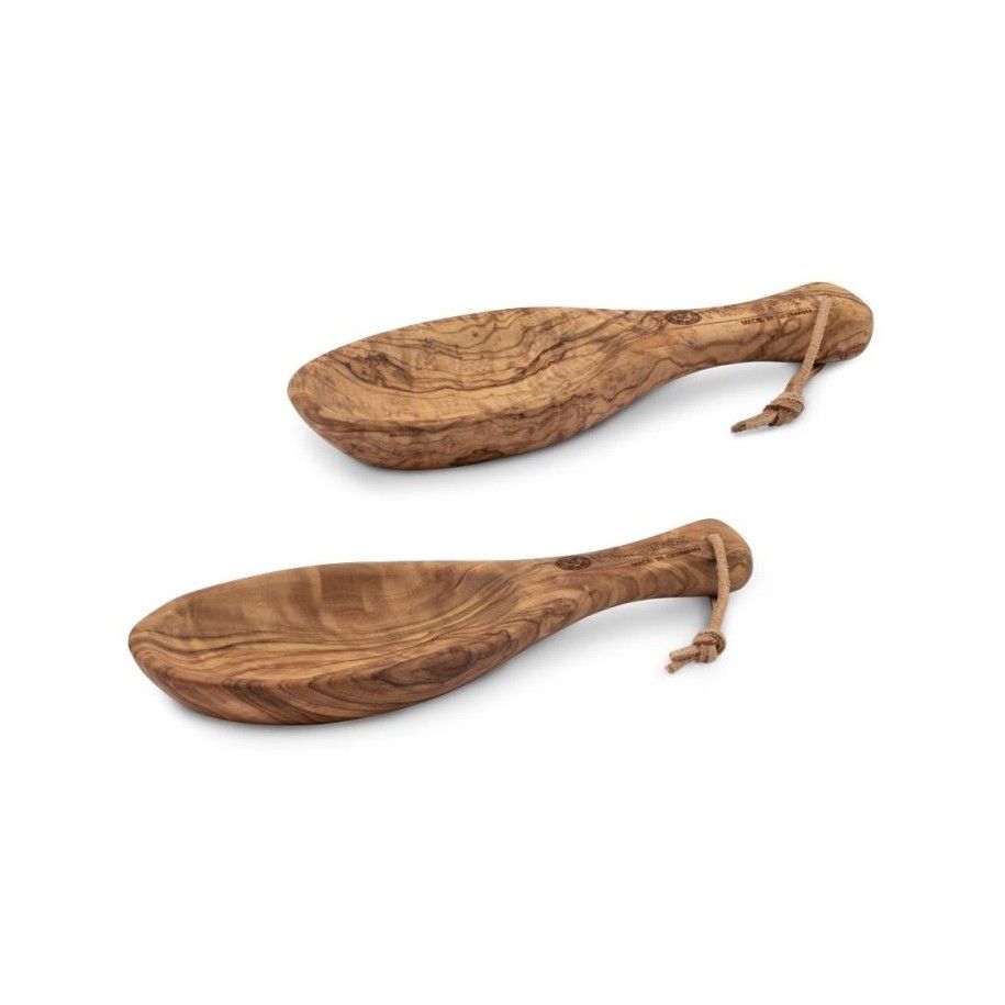 Coupe plate en bois d'olivier petromax Coupe plate en bois d'olivier petromax