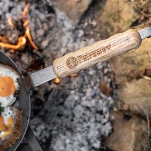 Manche en bois pour poêles en fer forgé petromax