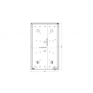 Glissière de chargement/réfrigérateur 95L à 100L