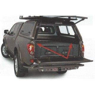 Côtés latéraux pour TOYOTA Hilux Double cabine