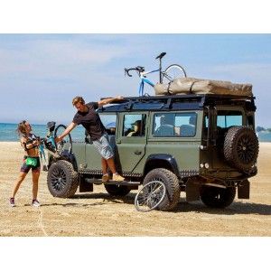 Kit de galerie Slimline II pour le Land Rover Defender 110 (1983-2016)- de Front Runner