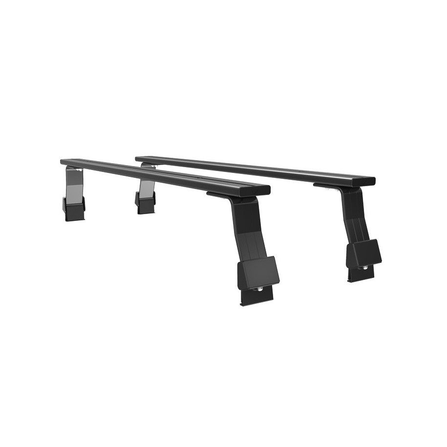 Kit de barres de toit pour une Toyota Land Cruiser 75/79 / Montage pour gouttière - Front Runner Kit de barres de toit pour une Toyota Land Cruiser 75/79 / Montage pour gouttière - Front Runner