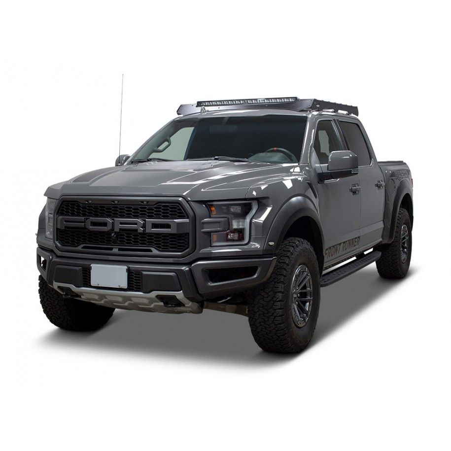 Kit de galerie Slimsport pour un Ford F-150 Super Crew (2018 - 2020) / Prêt pour barre lumineuse Kit de galerie Slimsport pour un Ford F-150 Super Crew (2018 - 2020) / Prêt pour barre lumineuse