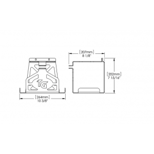 Support de batterie Optima