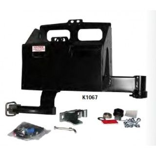 Porte jerrycan droit pour Dmax avant 2012