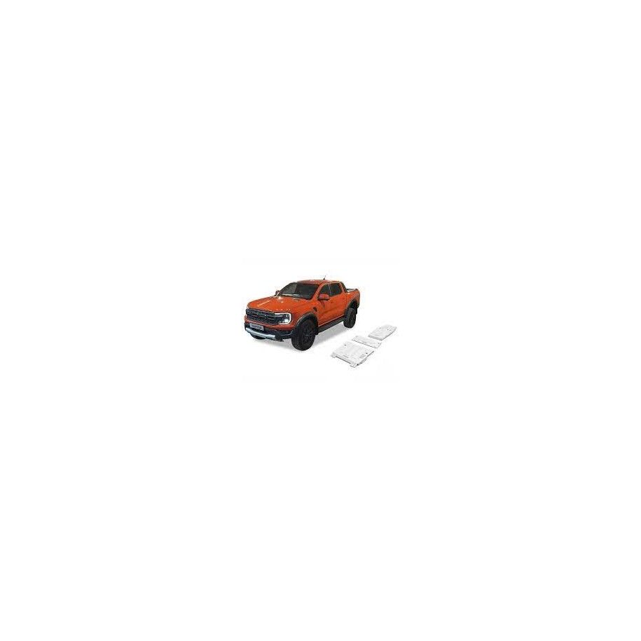 Ford Ranger Raptor 2023+ kit de 3 blindages RIVAL Alu 6mm 23333.1886.1.6 Ford Ranger Raptor 2023+ kit de 3 blindages RIVAL Alu 6mm 23333.1886.1.6