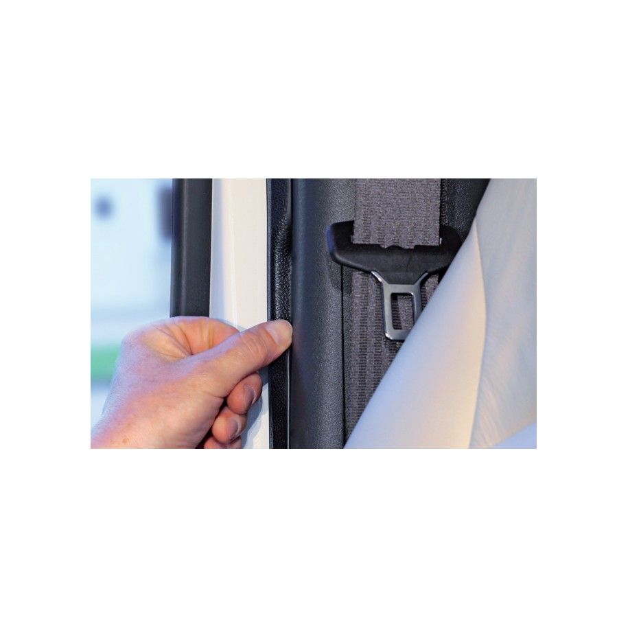 Moustiquaires De Porte Avant Pour Renault Master/Vauxhall Movano 1997-2025 (paire) - Maille Respirante, Aimants, Velcro