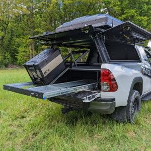 Ford Ranger Raptor 2022-Tiroir ROCKALU Double Cabine 1390 x 1500 mm