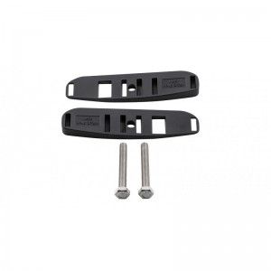 Ford Ranger Raptor 2022-Kit x2 barres de toit 1250mm Heavy Duty Rhino-rack (sur rails de toit) RCH4+RB1250