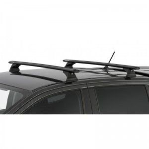 Ford Ranger Raptor 2022-Kit x2 barres de toit 1250mm Vortex Rhino-rack (sur rails de toit) RCH4+VA126