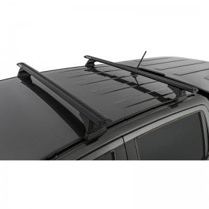 Ford Ranger Raptor 2022-Kit x2 barres de toit 1250mm Vortex Rhino-rack (sur rails de toit) RCH4+VA126