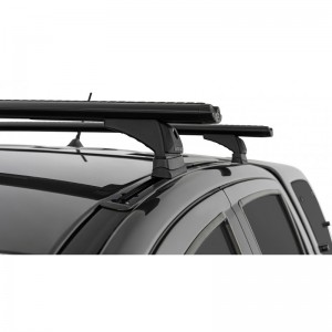 Ford Ranger Raptor 2022-Kit x2 barres de toit 1250mm Vortex Rhino-rack (sur rails de toit) RCH4+VA126