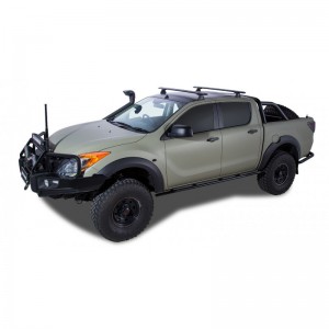 Ford Ranger Raptor 2022-Kit x2 barres de toit 1260mm Vortex (sur rails de toit) RLT600-VA126